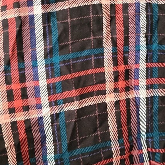 NWT Torrid Plaid 3/4 sleeve top, Large - Picture 3 of 6
